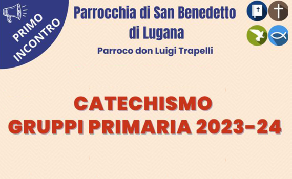 Catechismo Gruppi primaria 2023-24
